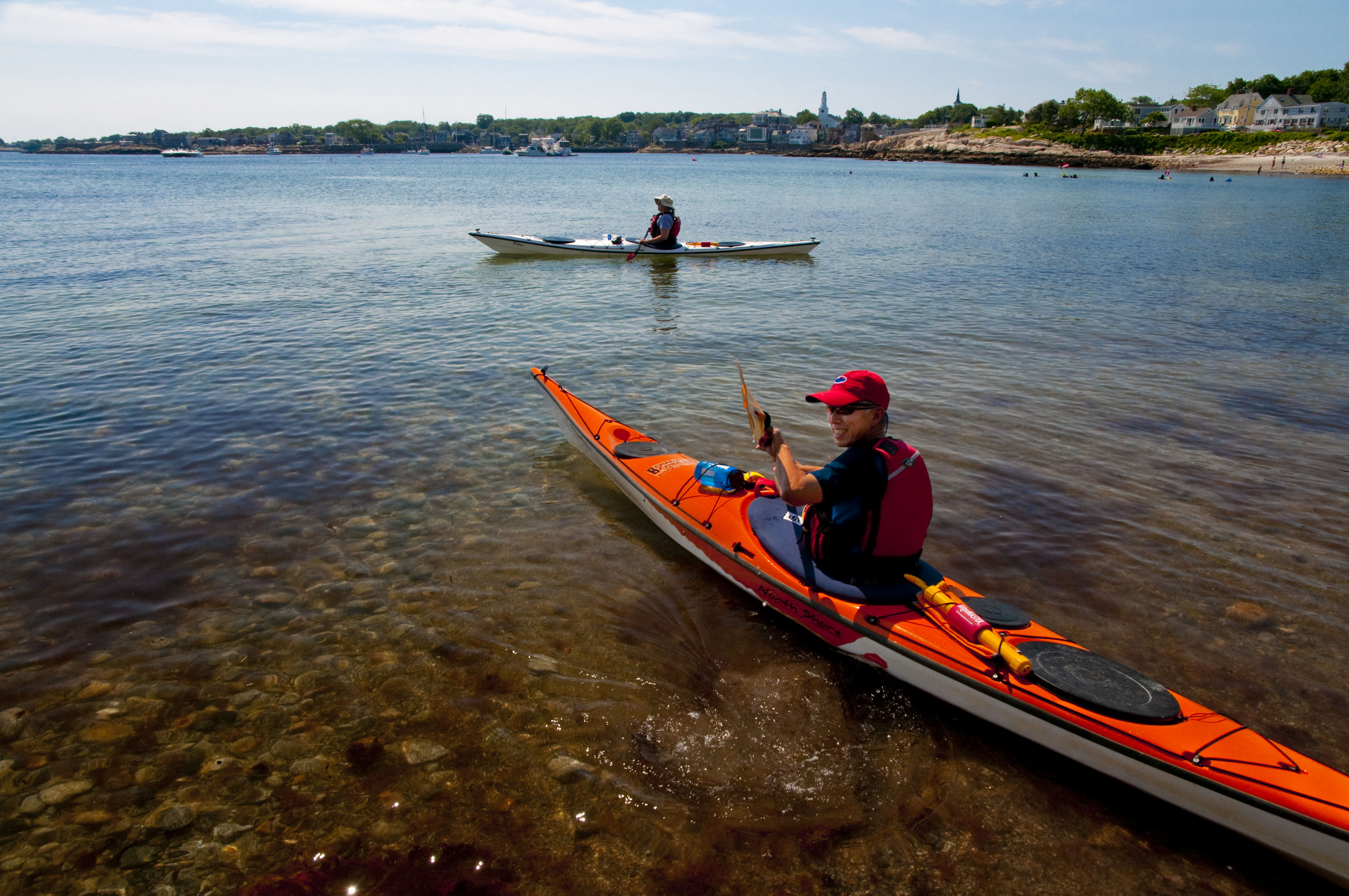 Paddle Boston sea kayak class Thatcher's Island